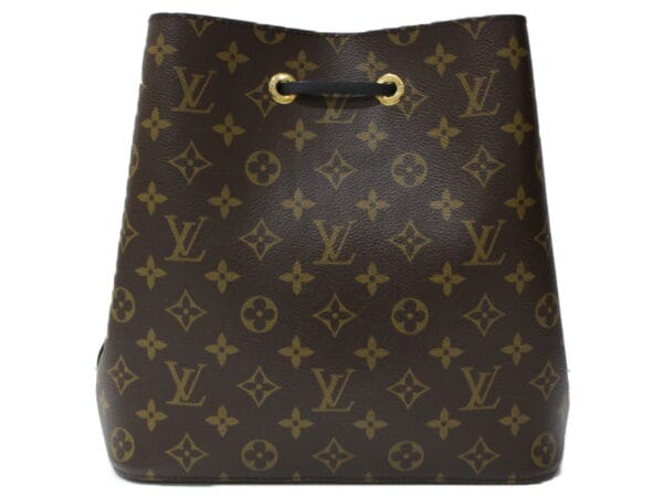 imgrc0090683906 Louis Vuitton Neonoe Monogram Canvas Drawstring Bag Brown