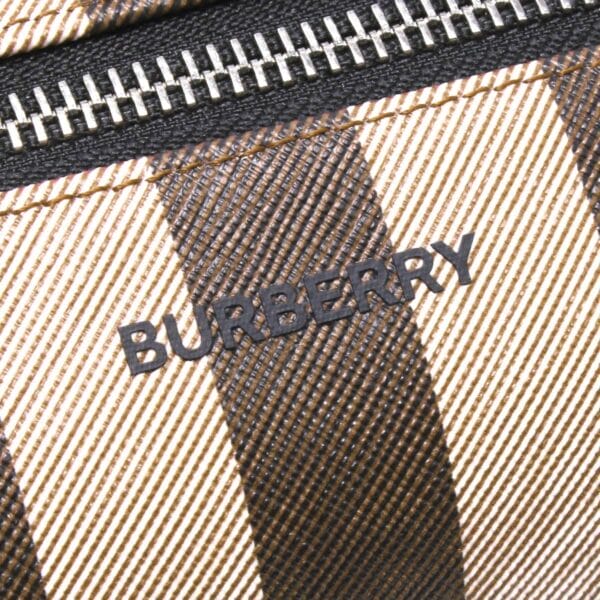 lbbb8036675d Burberry Giant Check Wash Bag Birch Brown