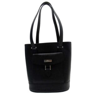 t17807a Salvatore Ferragamo 2WAY Shoulder Handbag Calf Black