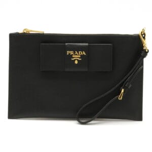 12060097 Prada Saffiano Shoulder Bag Nero Black