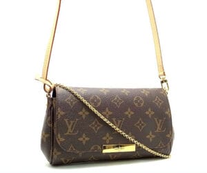 1124994 11 Louis Vuitton Vernis Blair MM Monogram Dune Shoulder Bag